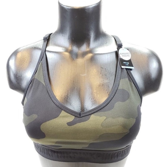 PINK Victoria's Secret Other - VS PINK Camo Sports Bra ~ L ~ BW5